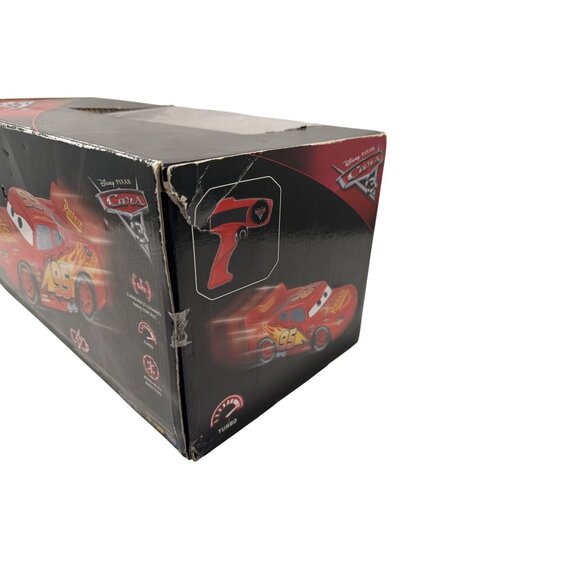 Disney Pixar Cars 3 TURBO Charge Lightning McQueen Radio Control Sealed New Toy - Picture 7 of 7